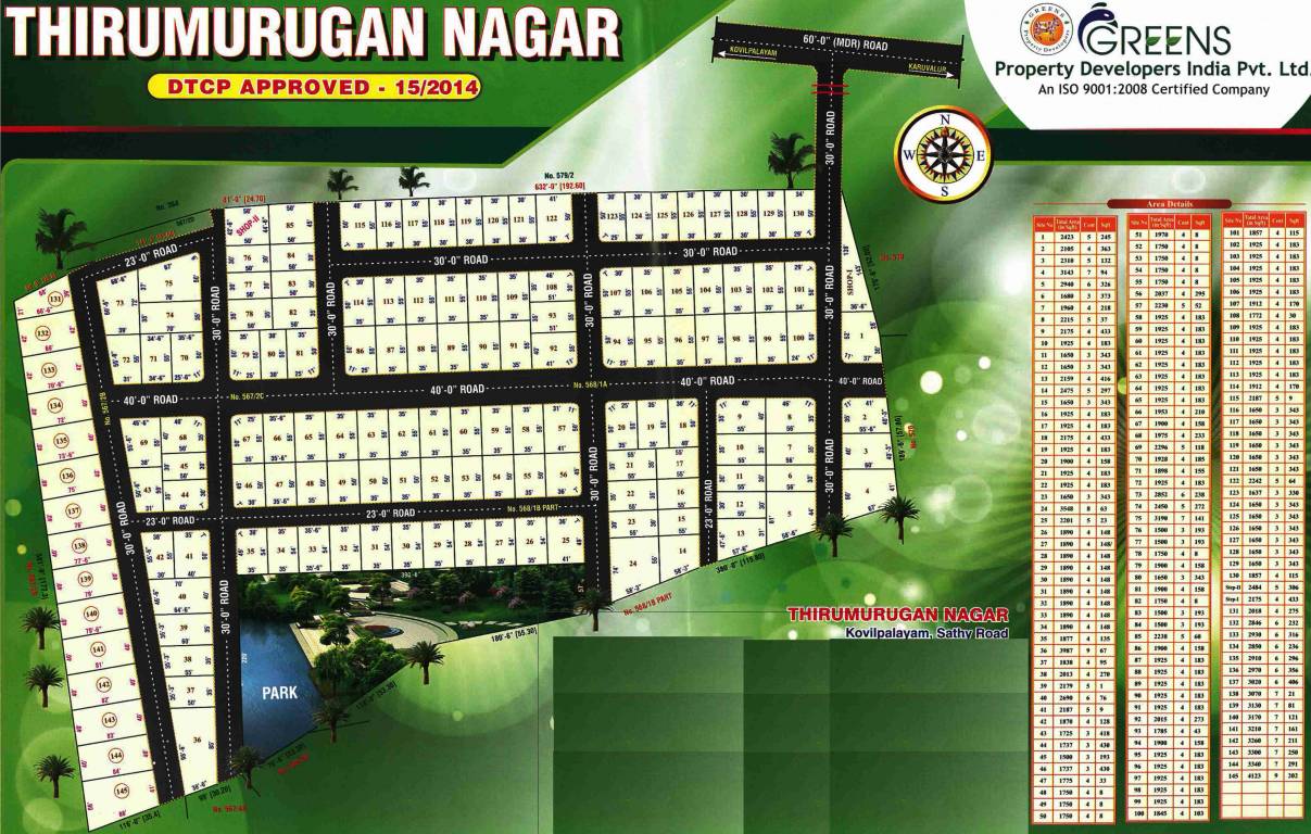 Images for Layout Plan of Greens Thiru Murugan Nagar