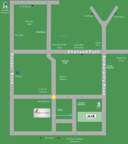  enclave Images for Location Plan of Alaknanda Enclave