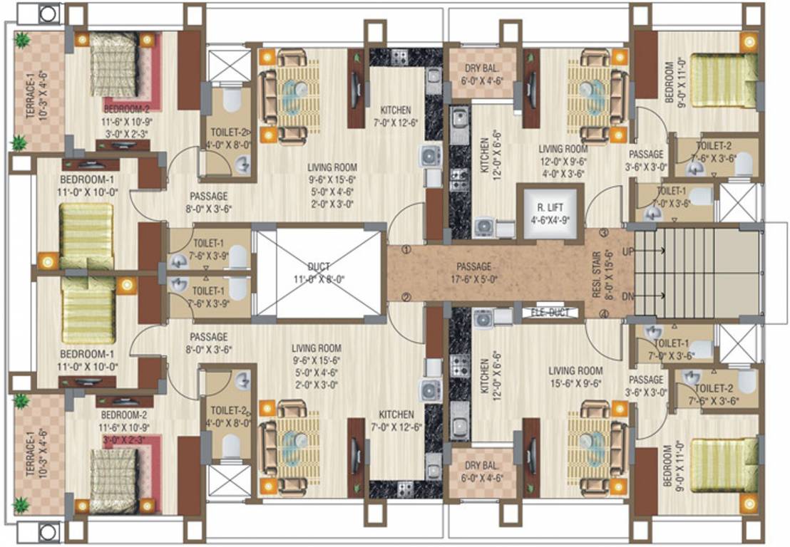 Images for Cluster Plan of Baria Lake