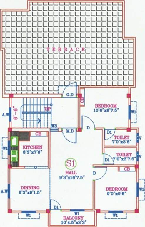 nehaa sree flats Images for Cluster Plan of DSR Nehaa Sree Flats