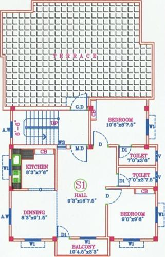 Images for Cluster Plan of DSR Nehaa Sree Flats nehaa-sree-flats Images for Cluster Plan of DSR Nehaa Sree Flats