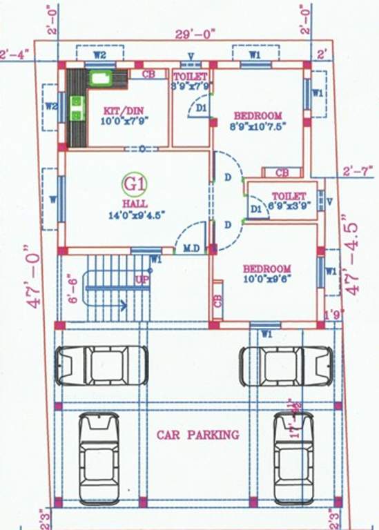 nehaa sree flats Images for Cluster Plan of DSR Nehaa Sree Flats