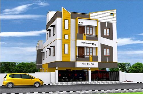 Images for Elevation of DSR Nehaa Sree Flats nehaa-sree-flats Images for Elevation of DSR Nehaa Sree Flats