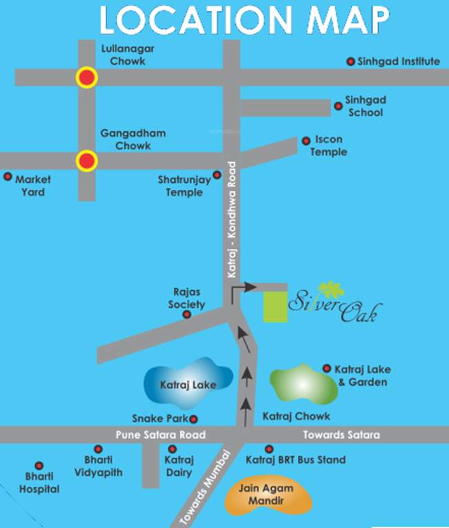  silver oak Images for Location Plan of Ashtekar Silver Oak