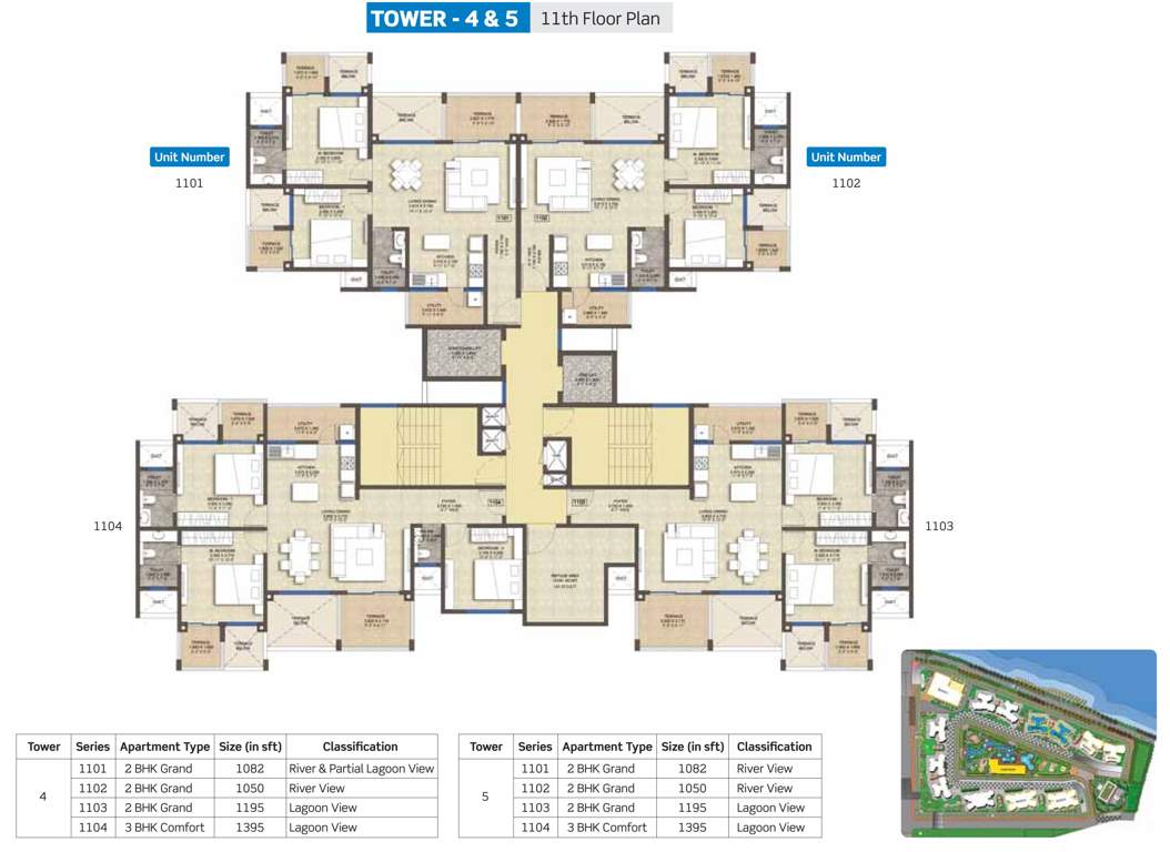 silversands Images for Cluster Plan of Purva Silversands
