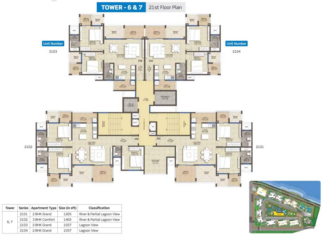 silversands Images for Cluster Plan of Purva Silversands