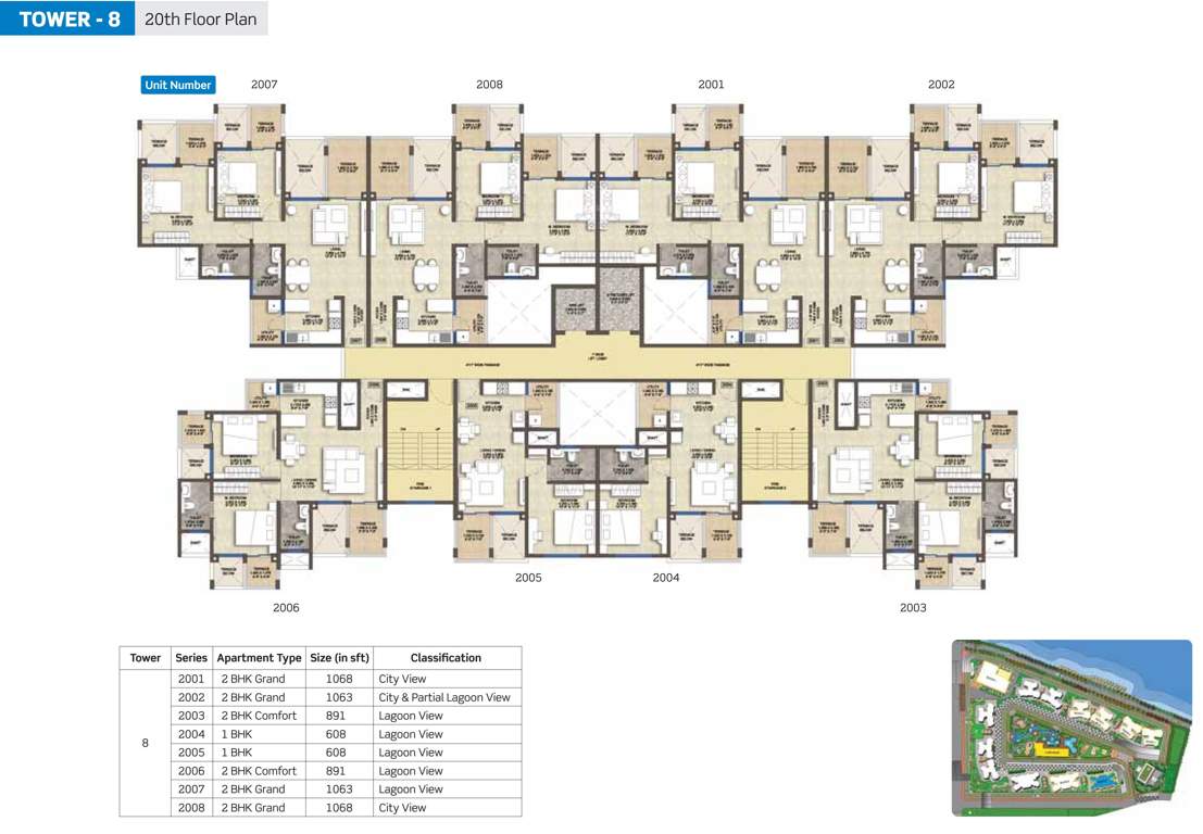 silversands Images for Cluster Plan of Purva Silversands