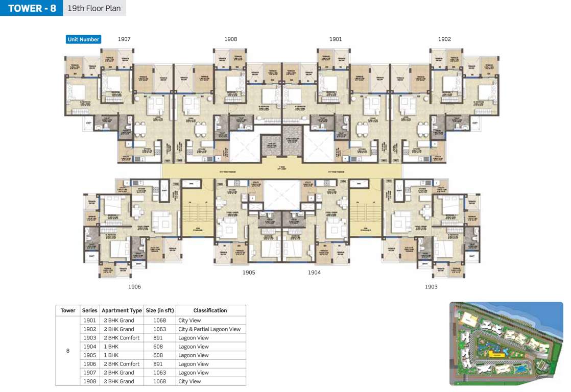 silversands Images for Cluster Plan of Purva Silversands
