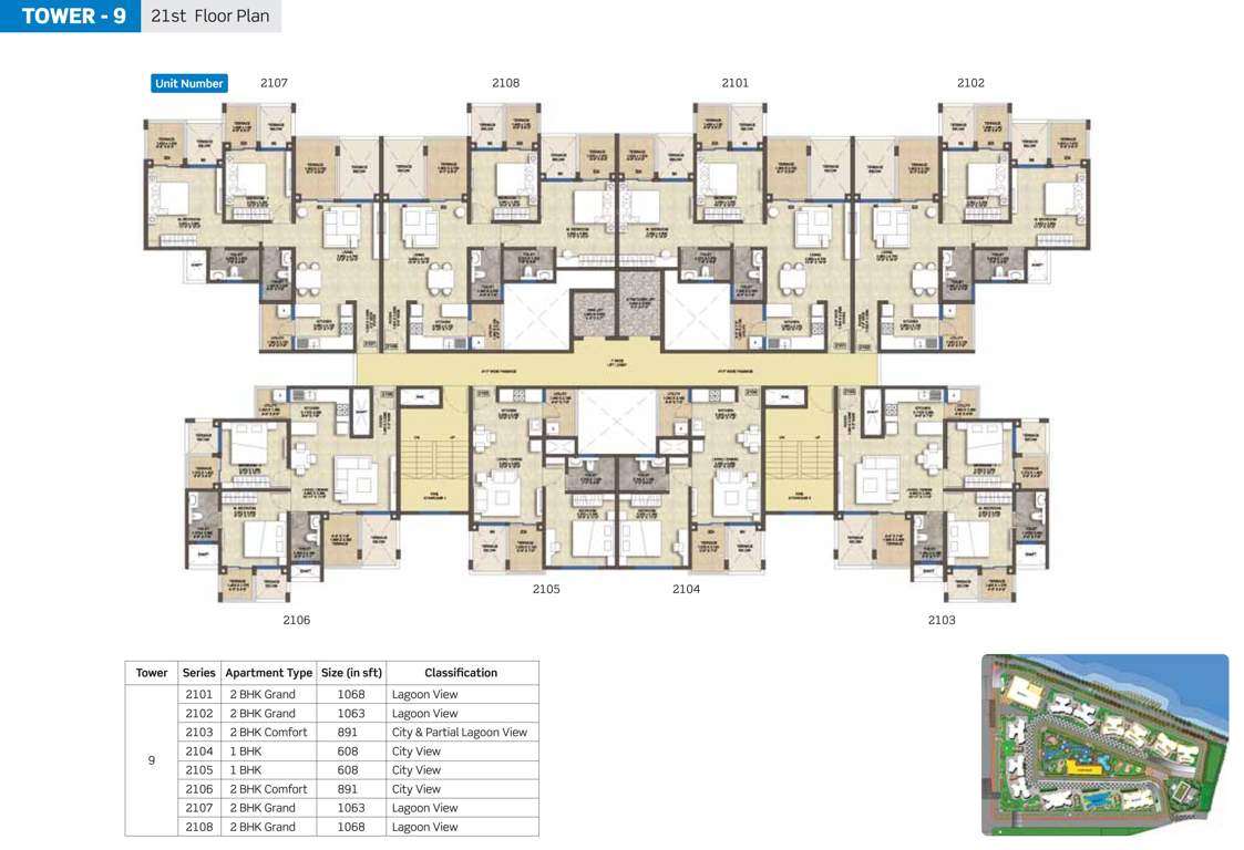 silversands Images for Cluster Plan of Purva Silversands