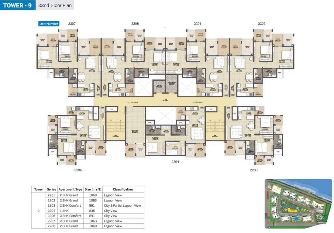 silversands Images for Cluster Plan of Purva Silversands