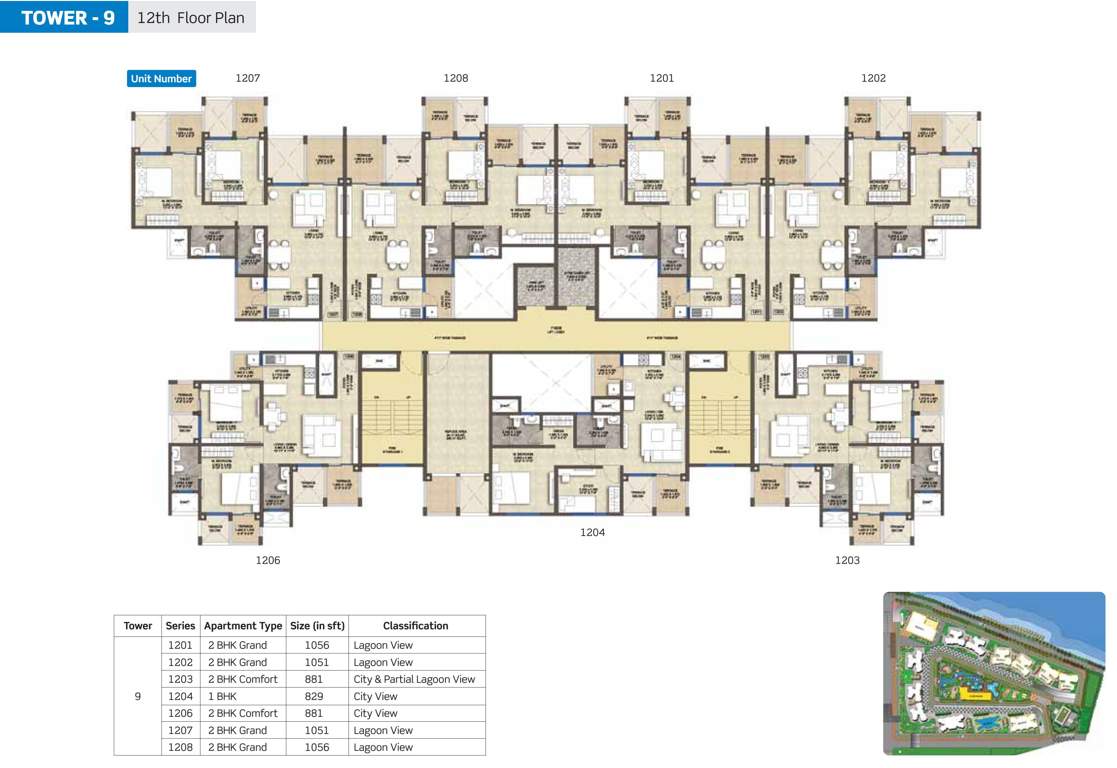 silversands Images for Cluster Plan of Purva Silversands