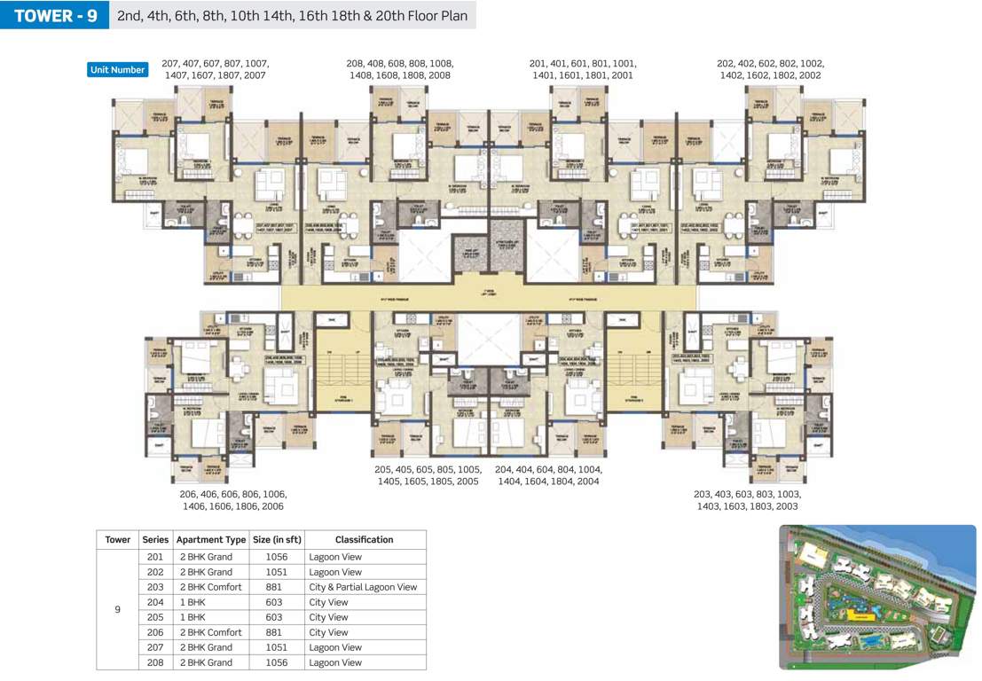 silversands Images for Cluster Plan of Purva Silversands