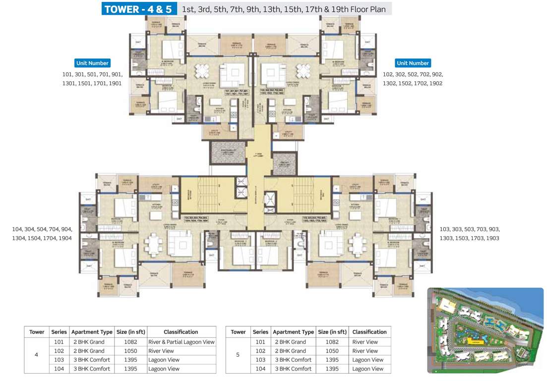 silversands Images for Cluster Plan of Purva Silversands