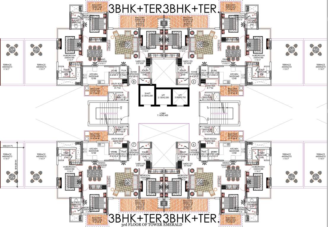  heights Images for Cluster Plan of Homeland Heights