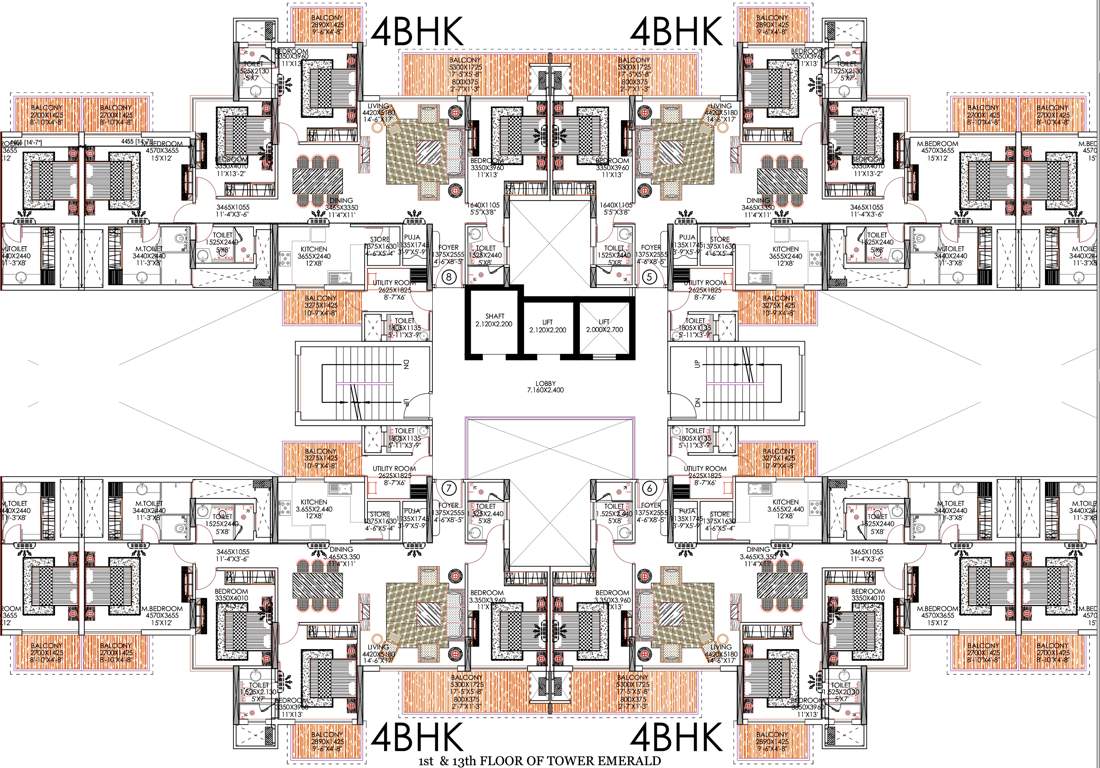  heights Images for Cluster Plan of Homeland Heights