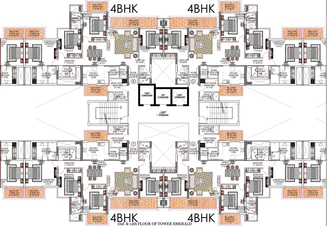  heights Images for Cluster Plan of Homeland Heights