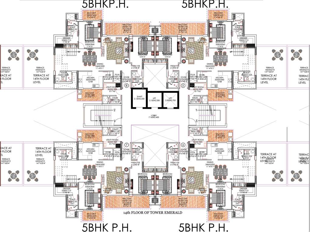  heights Images for Cluster Plan of Homeland Heights