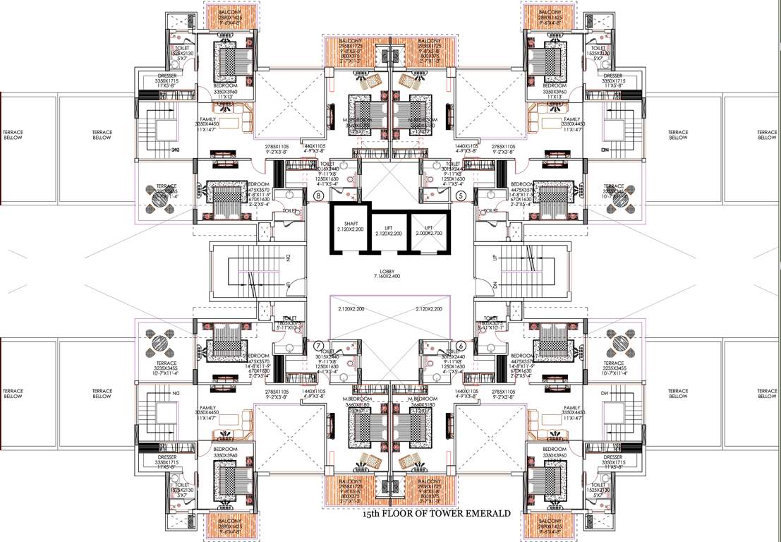  heights Images for Cluster Plan of Homeland Heights