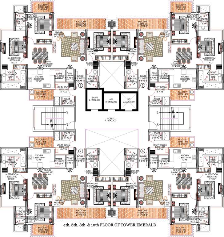  heights Images for Cluster Plan of Homeland Heights