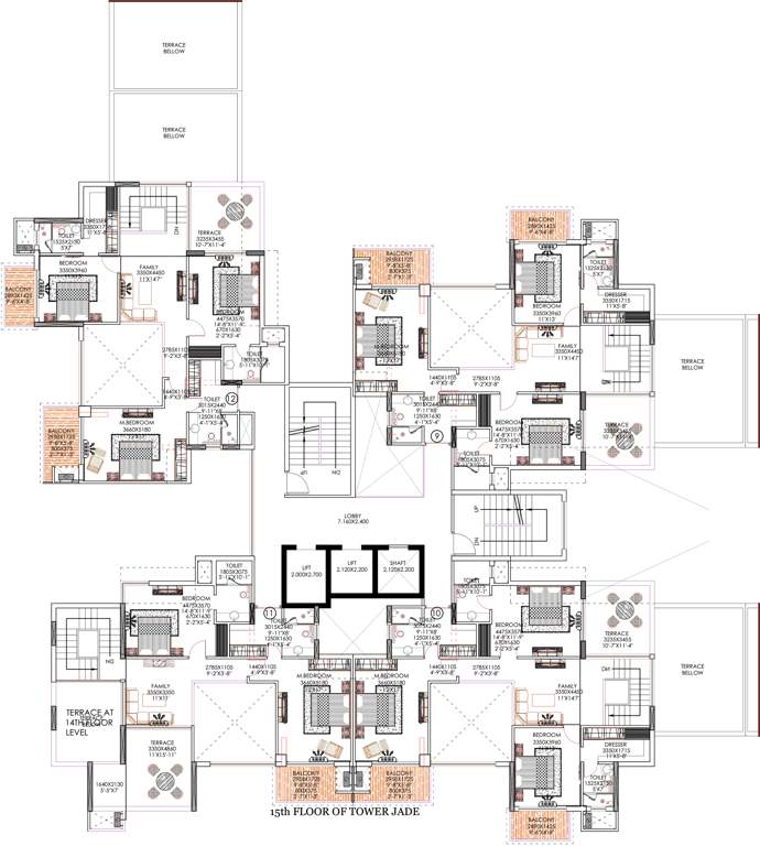  heights Images for Cluster Plan of Homeland Heights