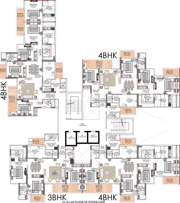 heights Images for Cluster Plan of Homeland Heights