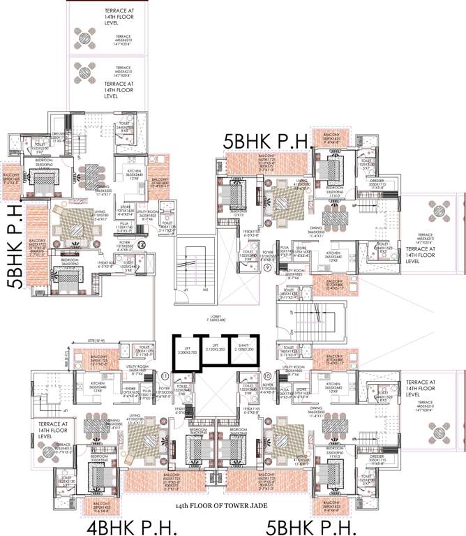  heights Images for Cluster Plan of Homeland Heights