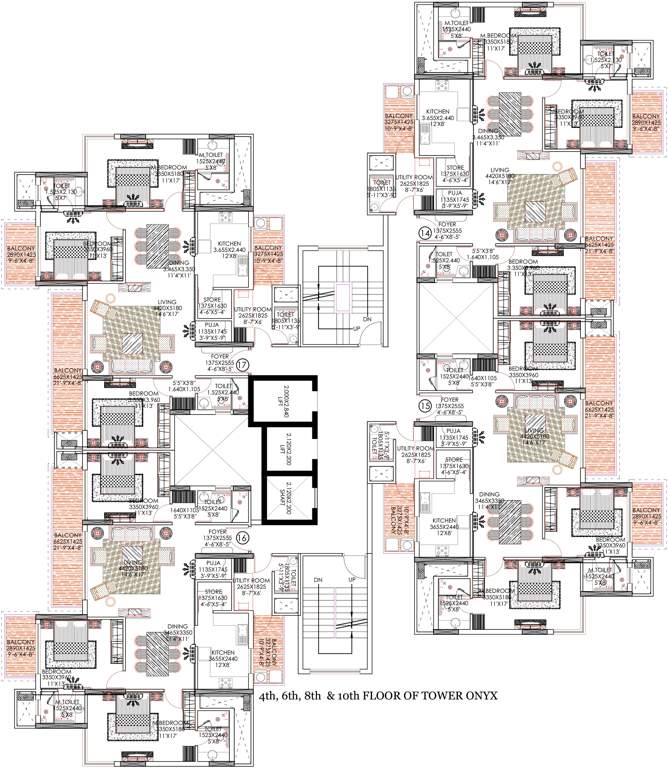  heights Images for Cluster Plan of Homeland Heights