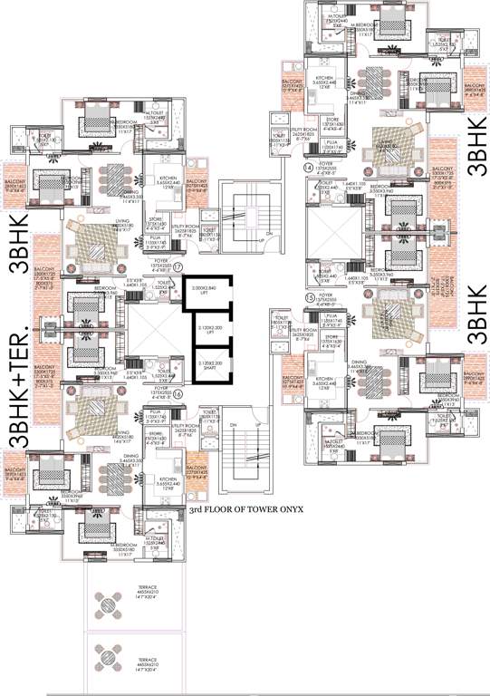  heights Images for Cluster Plan of Homeland Heights