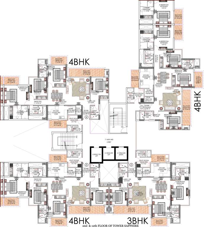  heights Images for Cluster Plan of Homeland Heights
