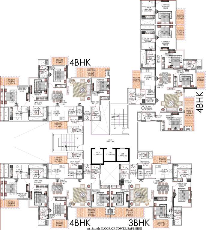  heights Images for Cluster Plan of Homeland Heights