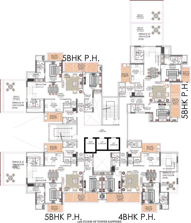  heights Images for Cluster Plan of Homeland Heights
