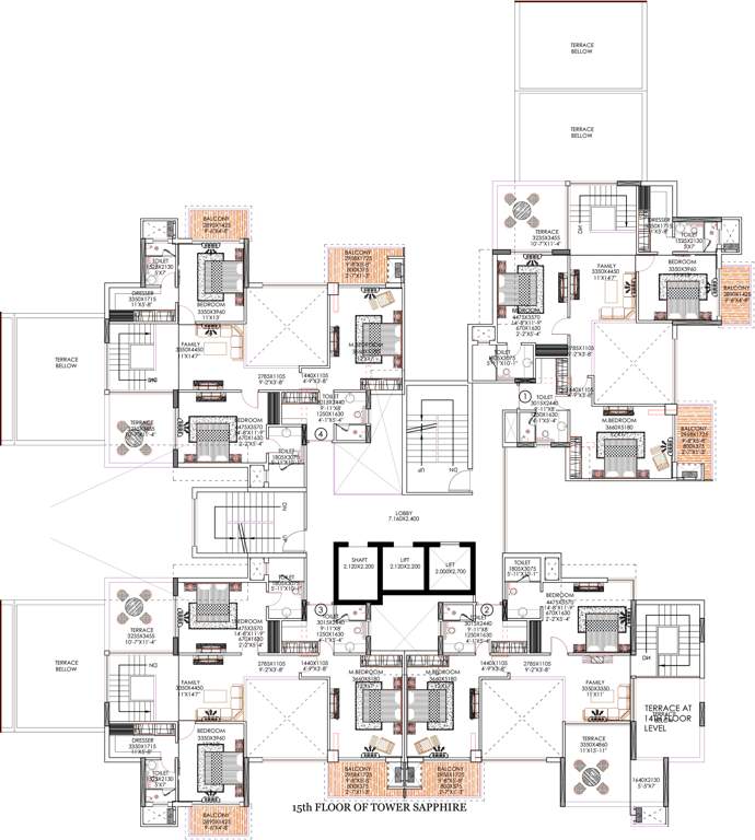  heights Images for Cluster Plan of Homeland Heights