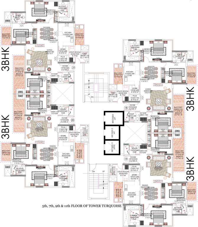 heights Images for Cluster Plan of Homeland Heights