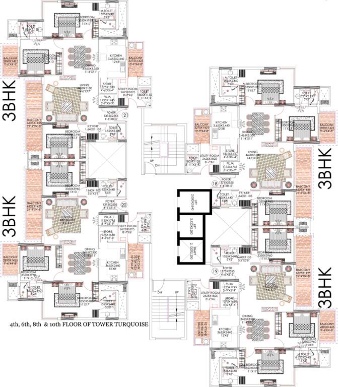  heights Images for Cluster Plan of Homeland Heights