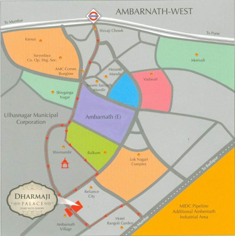 Images for Location Plan of JP Dharmaji Palace