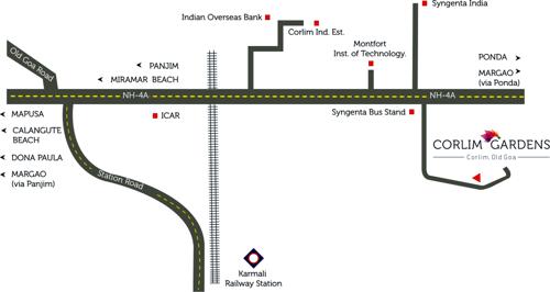 Images for Location Plan of Nitin Corlim Garden