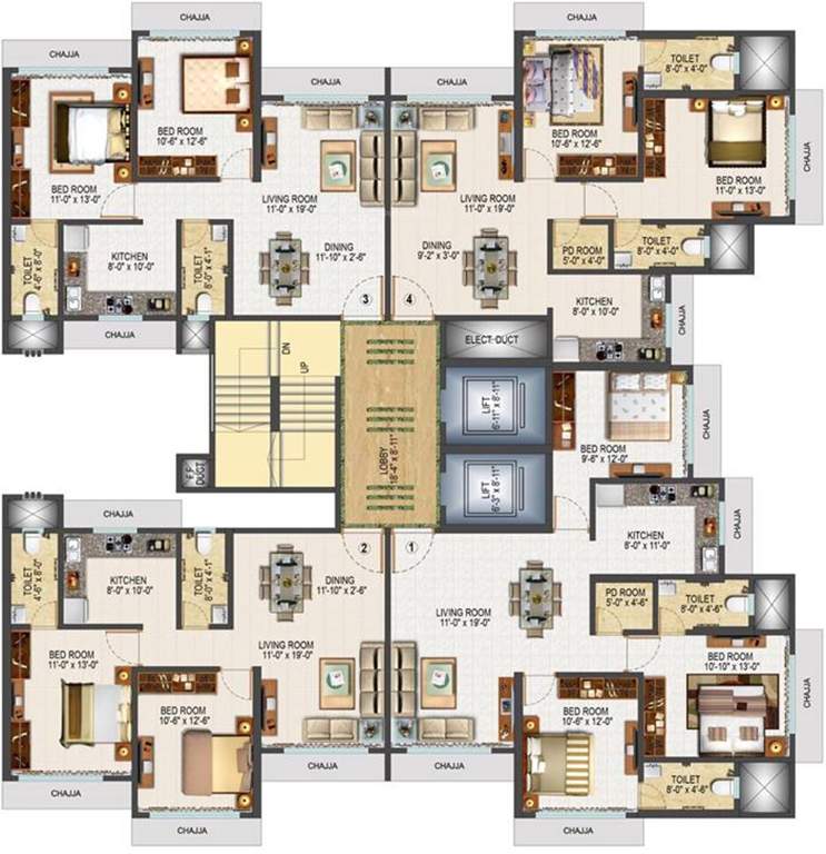 empress Images for Cluster Plan of Lashkaria Empress