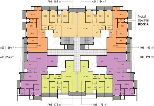  panache-phase-i Images for Cluster Plan of Tridentia Panache
