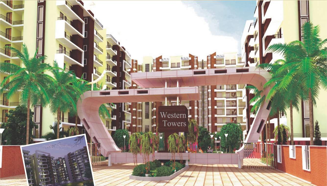  western towers Images for Elevation of SRD Western Towers