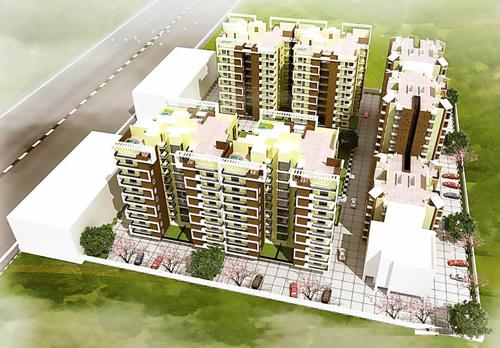 Images for Elevation of SRD Western Towers western-towers Images for Elevation of SRD Western Towers