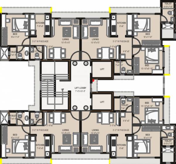 Images for Cluster Plan of Shree Krishna Eastern Winds