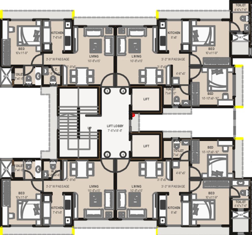 Images for Cluster Plan of Shree Krishna Eastern Winds