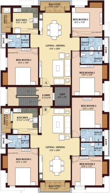 Images for Cluster Plan of Kgeyes KK Nagar