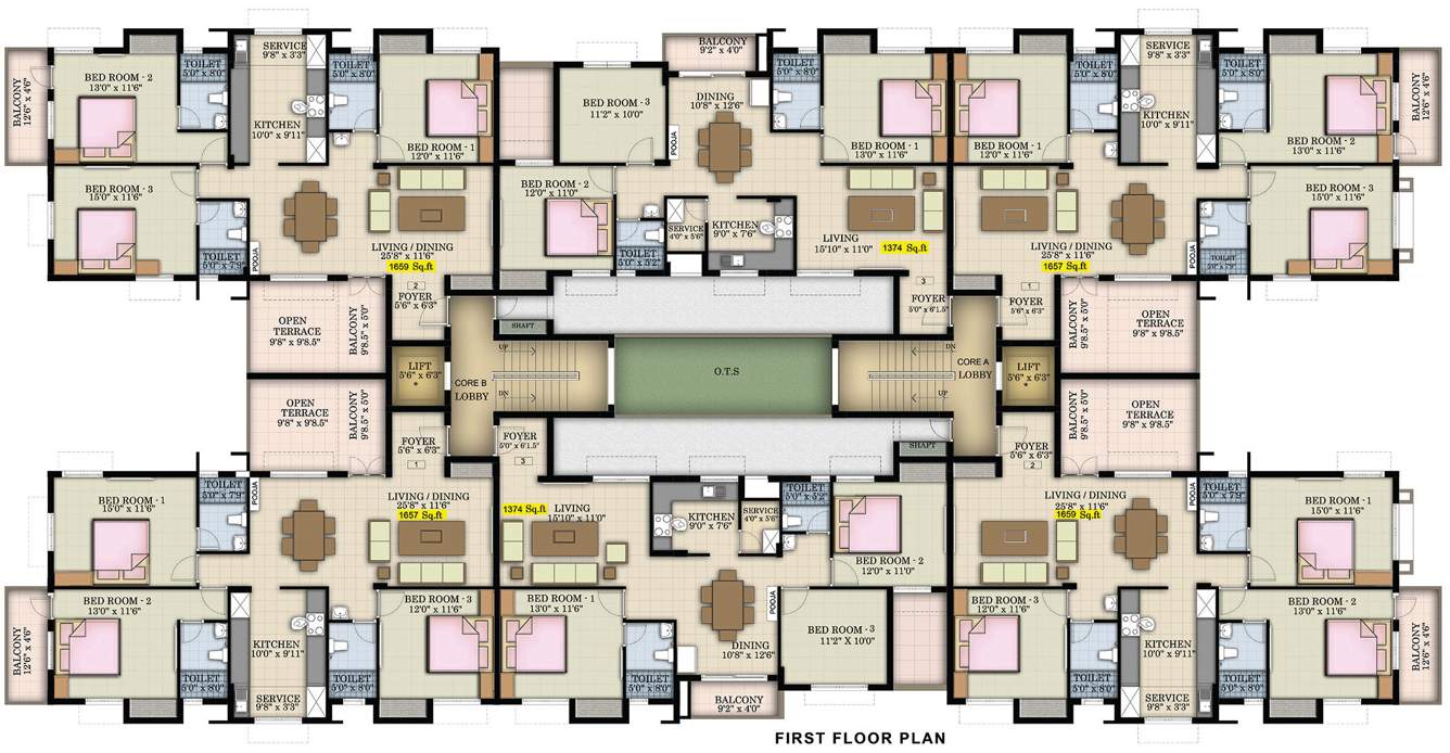 aaradhana Images for Cluster Plan of Navin Aaradhana