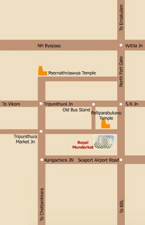 royal projects group mundorkot Location Plan