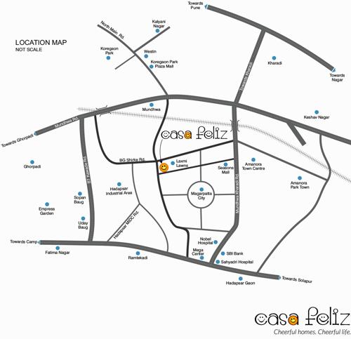 Images for Location Plan of Shubh Casa Feliz