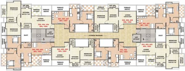 Images for Cluster Plan of Shubh Skypoint