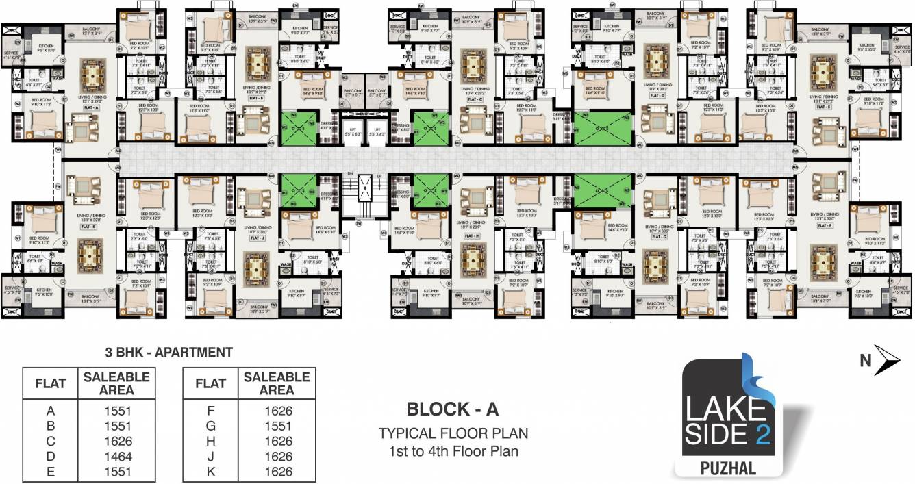 Images for Cluster Plan of Sugal and Damani Foundations Lake Side
