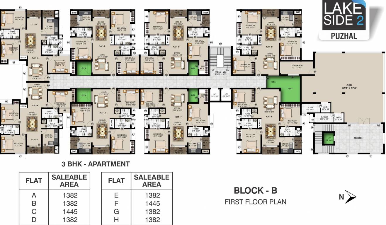 Images for Cluster Plan of Sugal and Damani Foundations Lake Side
