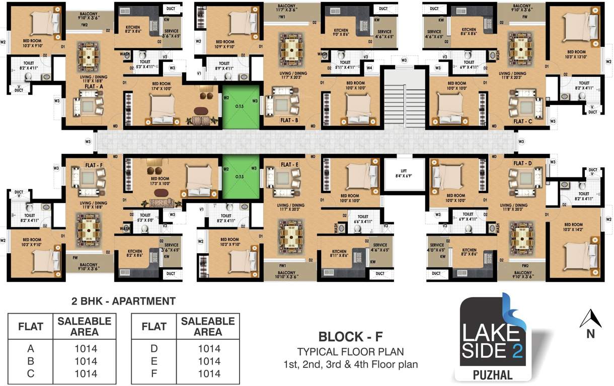 Images for Cluster Plan of Sugal and Damani Foundations Lake Side